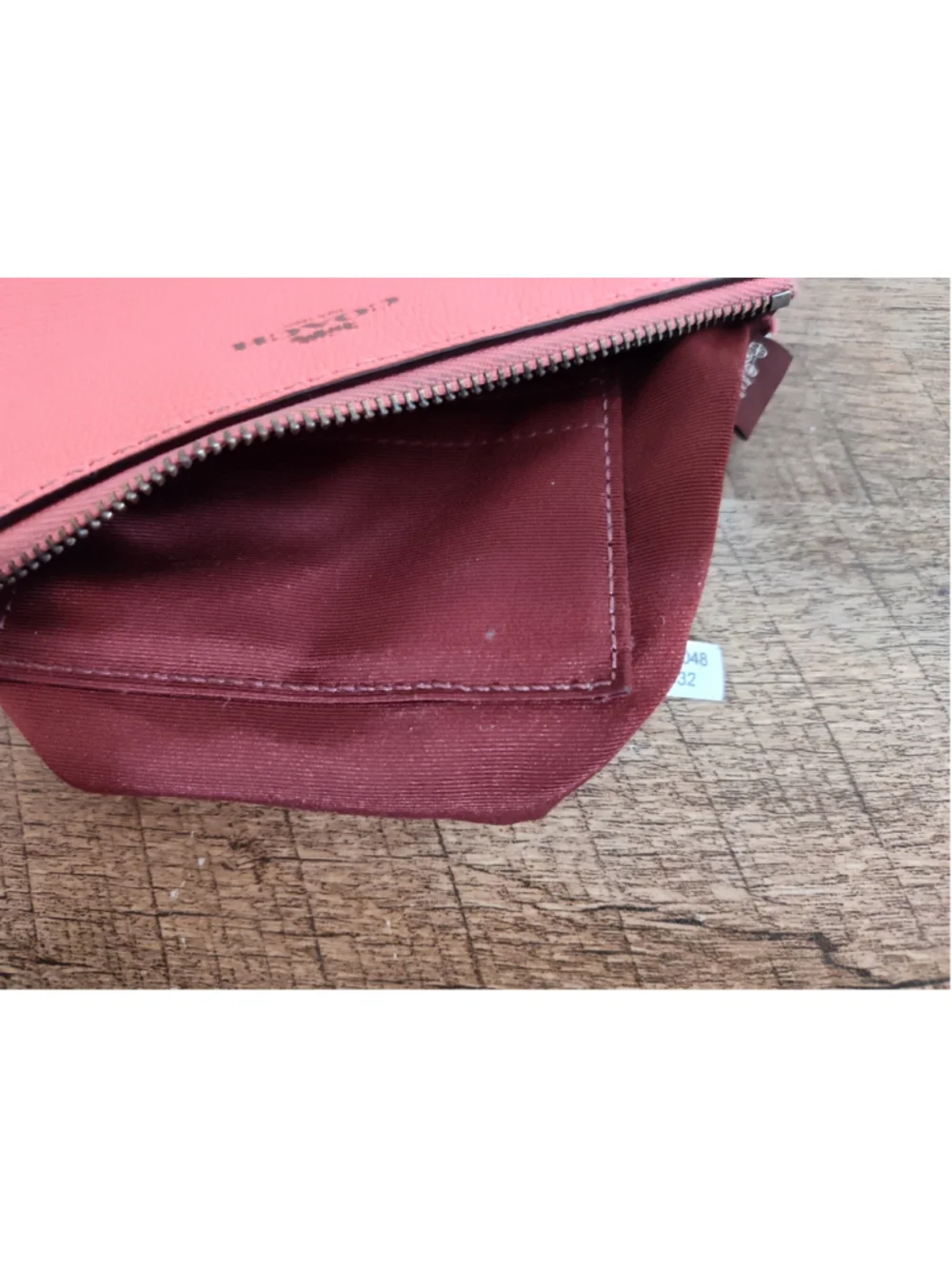 Women's Coach Wristlet Clutch One Size Pink